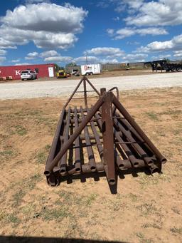 Cattle guard with gate...