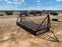 Cattle guard with gate...