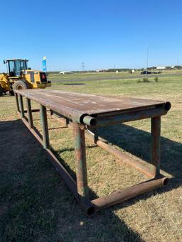 pipe rack 24 1/2? Length 44? width 42? tall