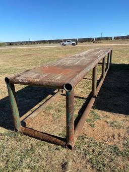 pipe rack 24 1/2? Length 44? width 42? tall
