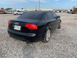 2008 AUDI A4 WAUDF78E78A113598