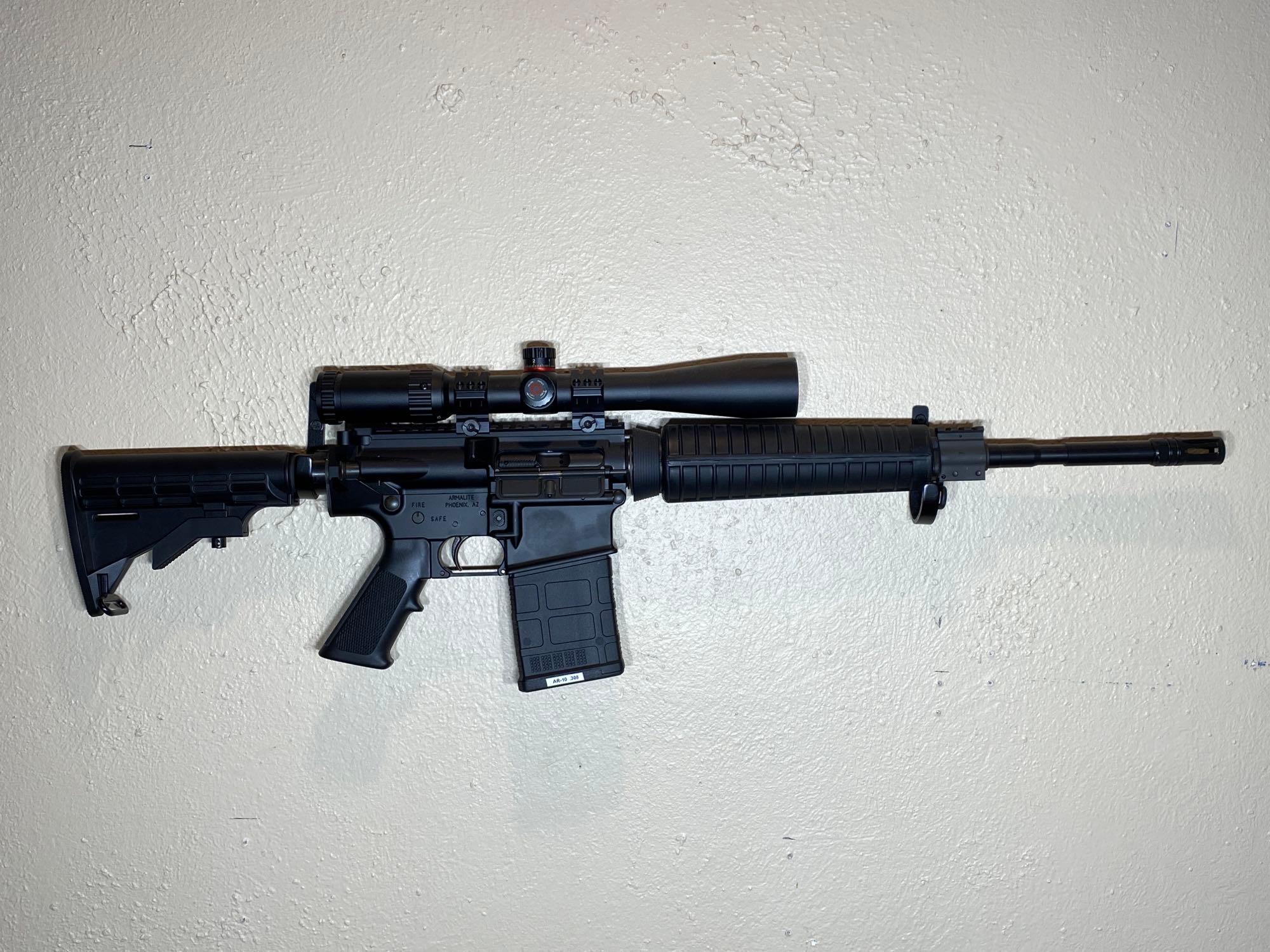 Armalite AR10A .308 Serial: 10-001492