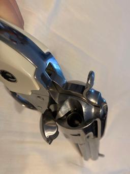 Ruger...New Vaquero - Stainless Ivory 45LC Serial: 513-32859