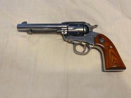Ruger New Vaquero - wood grips 45LC Serial: 512-90956