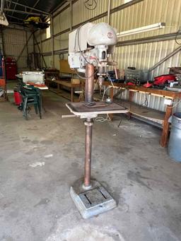 Rockwell upright drill press. WORKS