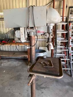 Rockwell upright drill press. WORKS