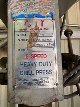 Omaha heavy duty drill press table top 5 speed WORKS