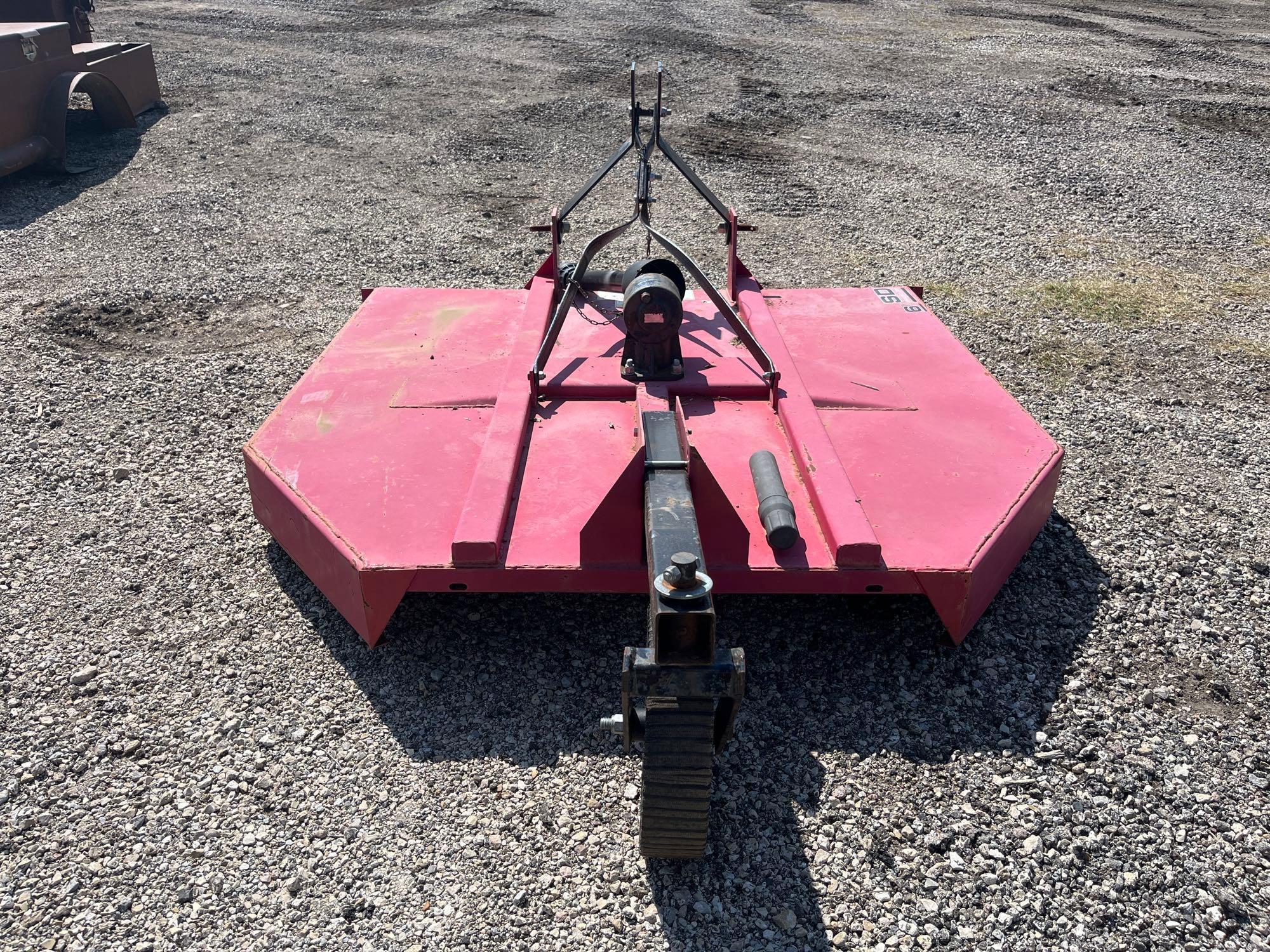 MAHINDRA...6' BRUSH HOG... FIELD READY