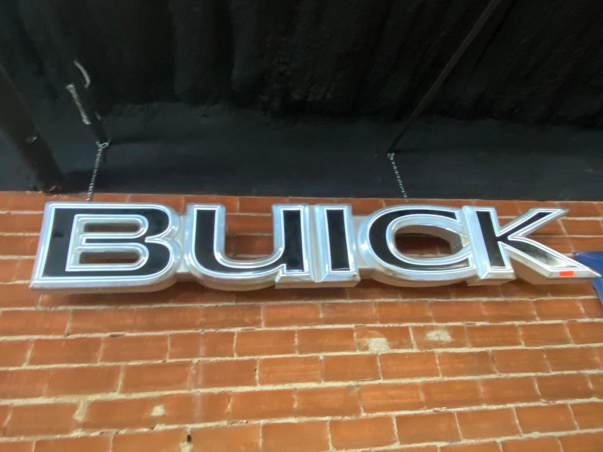 LIGHTED BUICK SIGN