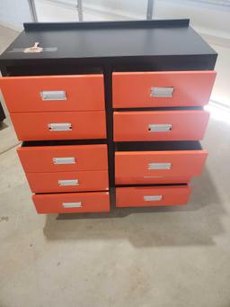 10 DRAWER ROLLING TOOL CHEST 37 5/8'' L X 34 3/8'' H X 19 3/4'' W