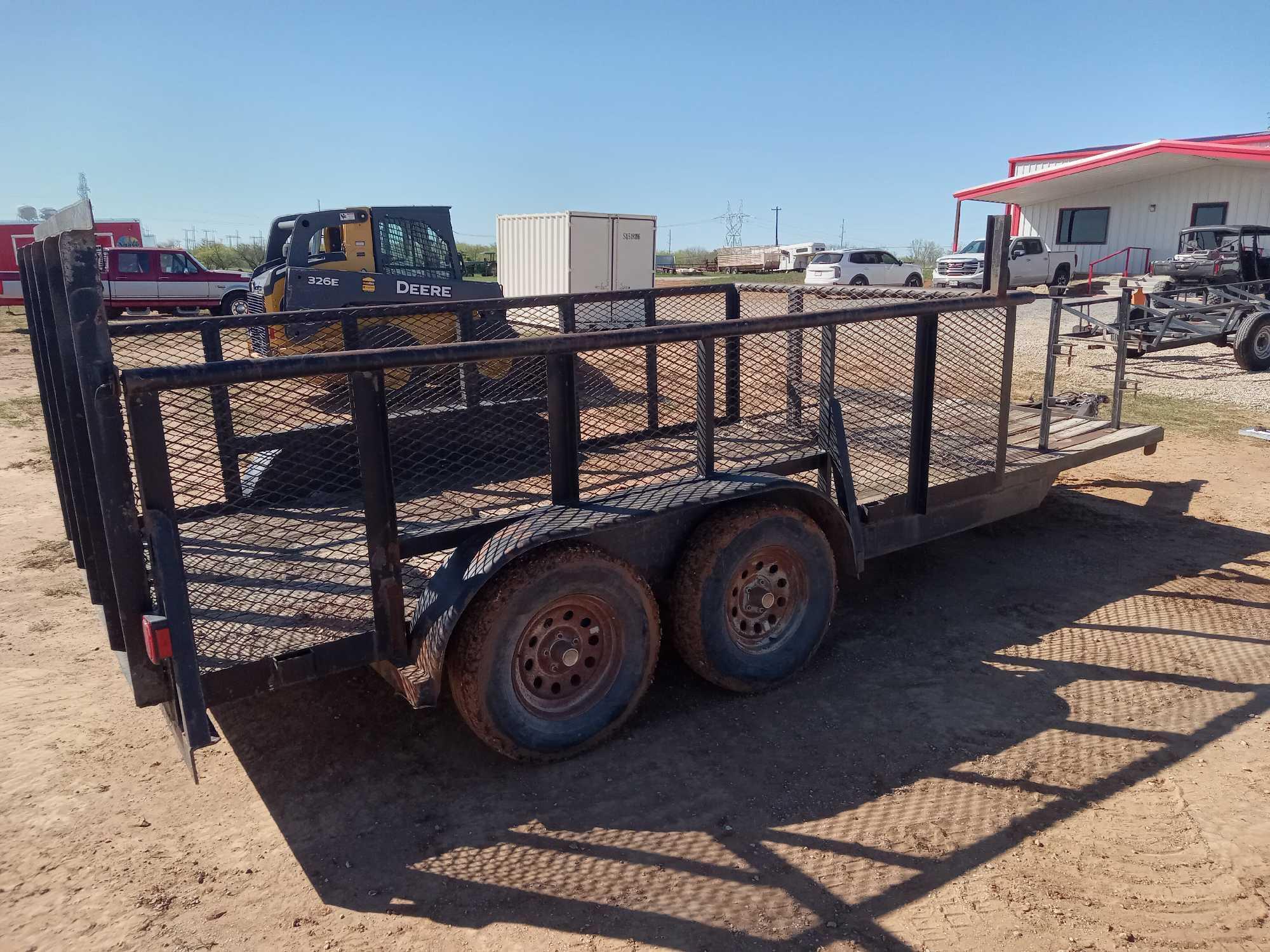 3 BALE HAY TRAILER