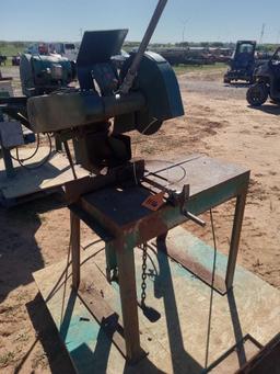 METAL CHOP SAW WITH TABLE