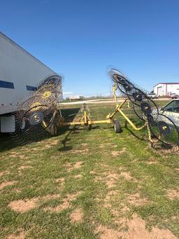 YELLOW HAY RAKE