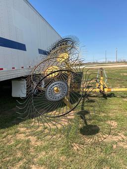 YELLOW HAY RAKE