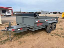 NEW DUMP TRAILER 77X12X2