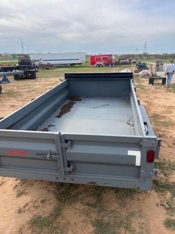 NEW DUMP TRAILER 77X12X2