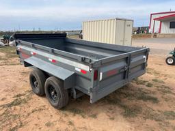 NEW DUMP TRAILER 77X12X2