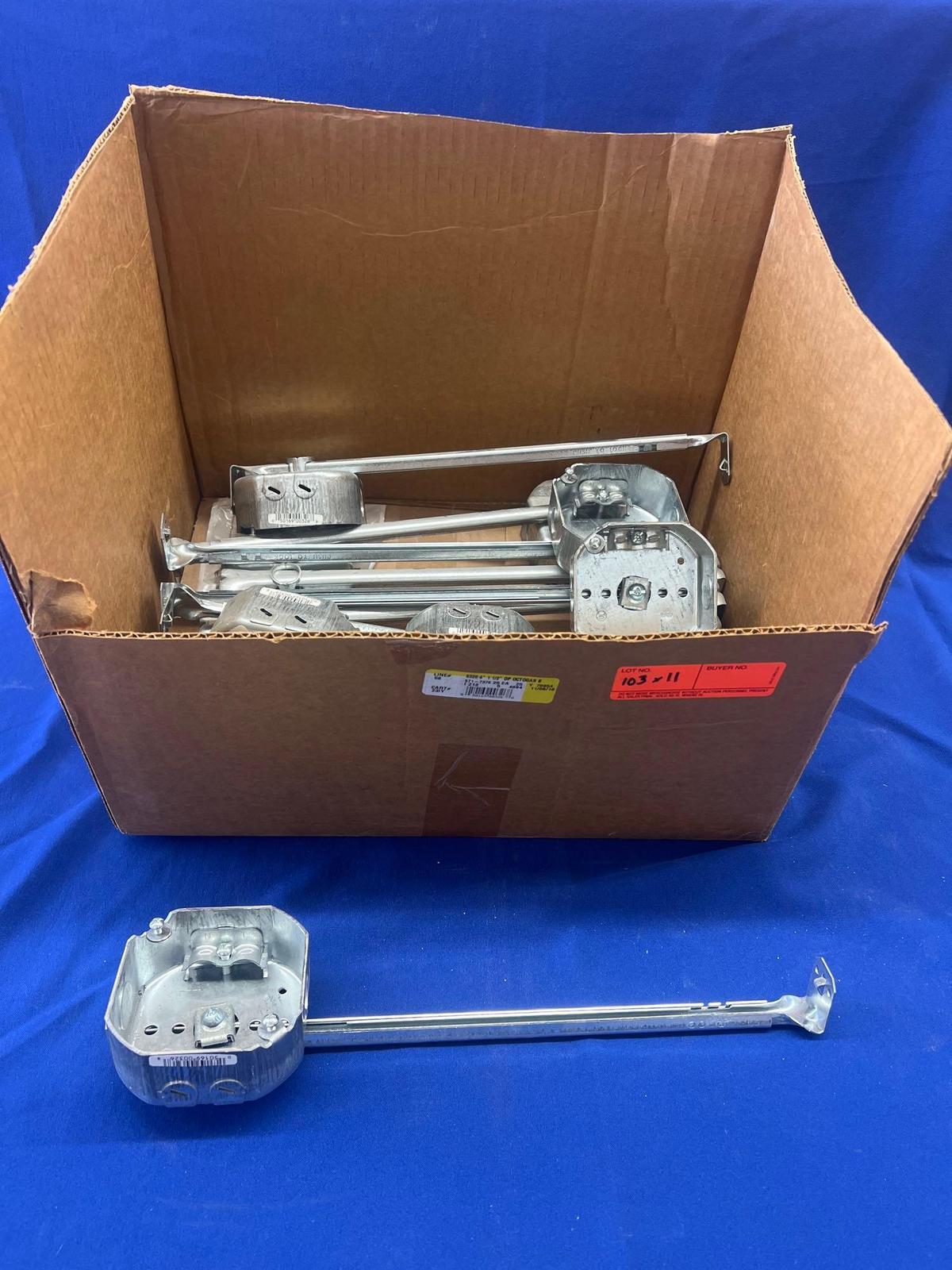 OCTAGON METAL CEILING BOXES