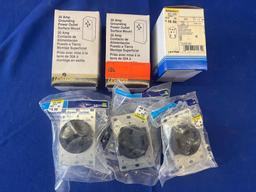 MISCELLANEOUS BOX OF POWER OUTLETS