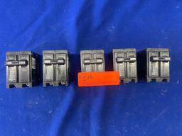 DOUBLE POLE BREAKERS