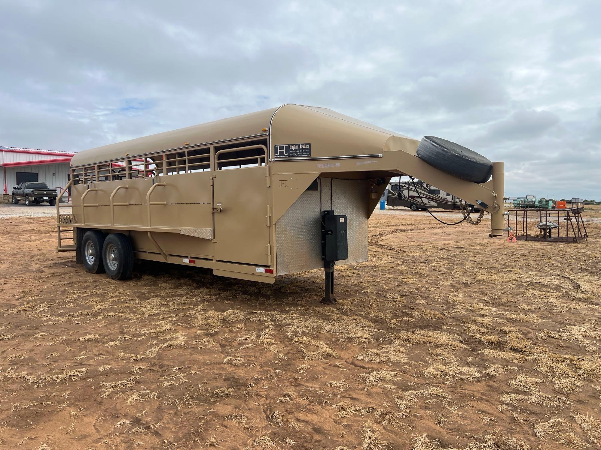 2019 HUGHES STOCK TRAILER