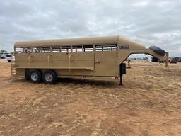 2019 HUGHES STOCK TRAILER