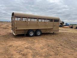 2019 HUGHES STOCK TRAILER
