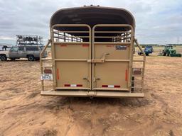 2019 HUGHES STOCK TRAILER