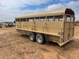 2019 HUGHES STOCK TRAILER
