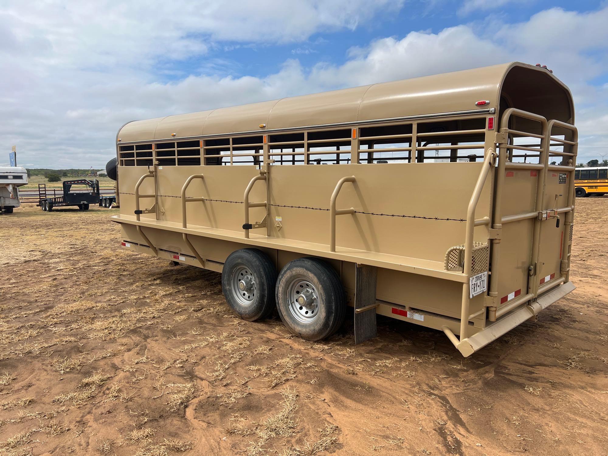 2019 HUGHES STOCK TRAILER