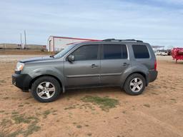 2009 Honda Pilot Multipurpose Vehicle (MPV), VIN # 5FNYF38539B026318