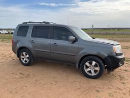 2009 Honda Pilot Multipurpose Vehicle (MPV), VIN # 5FNYF38539B026318