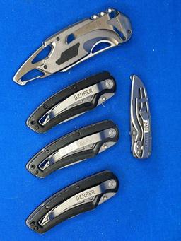 LOT OF FIVE KNIVES