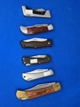 LOT OF SIX KNIVES