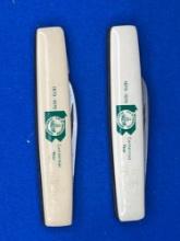 LOT OF TWO CASE POCKET KNIVES