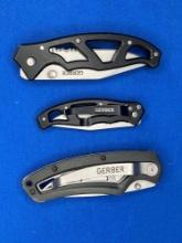 GERBER LOCK BLADE KNIVES