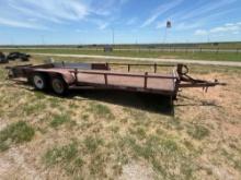 20FT X 6'5'' TANDEM TRAILER BILL OF SALE ONLY IS CURRENTLY REGISTERED