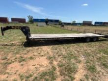 BIG TEX 40FT DOVE TAIL TRAILER