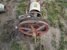 3 Glimore-Tatge Electric Grain Augers, Roller Mill and Elevate Sell Just Moved From Building Not