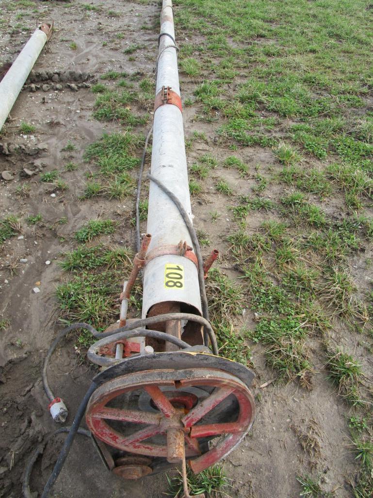 3 Glimore-Tatge Electric Grain Augers, Roller Mill and Elevate Sell Just Moved From Building Not