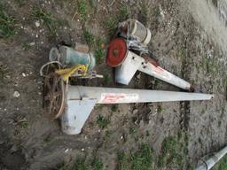3 Glimore-Tatge Electric Grain Augers, Roller Mill and Elevate Sell Just Moved From Building Not