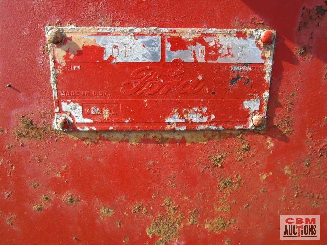 Ford 101 3 pt 3-16 Bottom Plow With Coulters Turn Free and Gauge Wheel