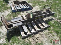 John Deere 3pt Log Wood Splitter Works
