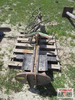 John Deere 3pt Log Wood Splitter Works