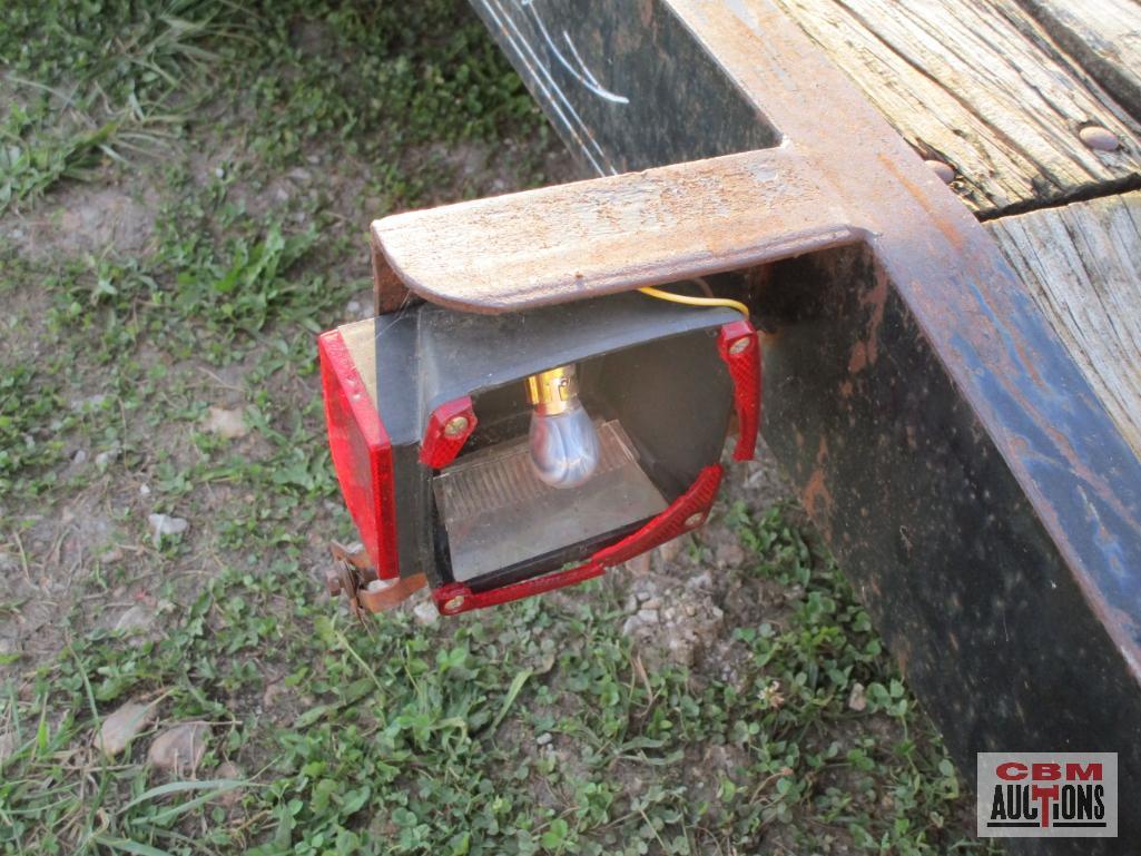 Tandem Axle 7K Bumper Trailer, 83"x 18' With Dovetail, Ramps, BILL OF SALE ONLY NO TITLE