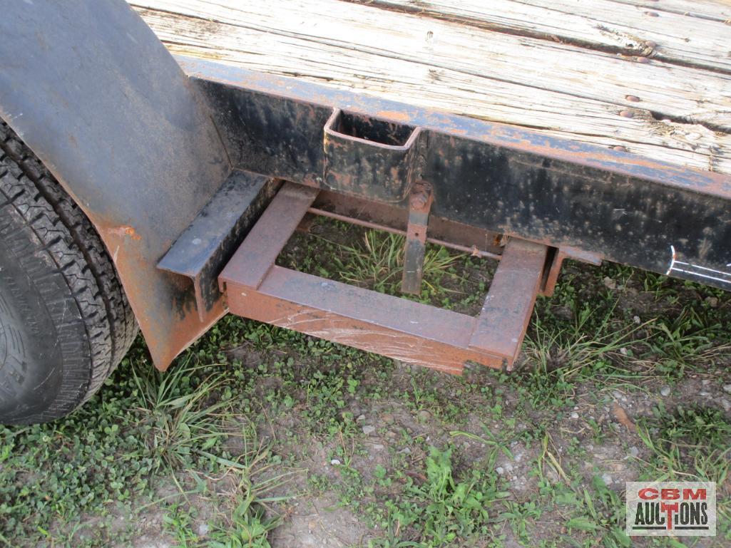 Tandem Axle 7K Bumper Trailer, 83"x 18' With Dovetail, Ramps, BILL OF SALE ONLY NO TITLE
