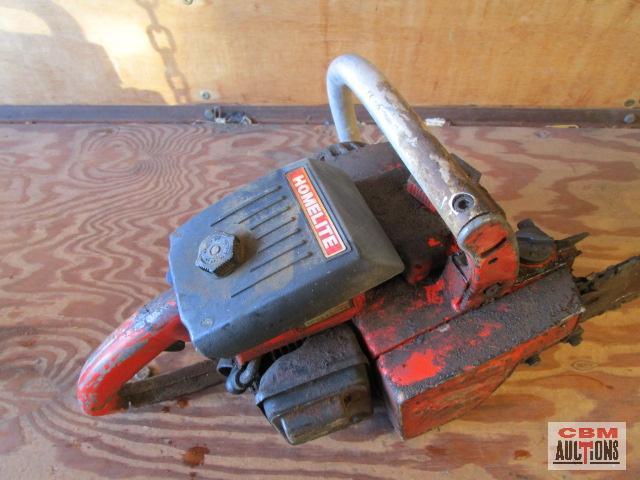 Poulan Counter Vibe 3400 Chainsaw & Homelite 10045A Chainsaw