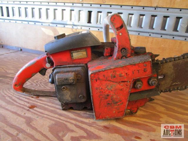 Poulan Counter Vibe 3400 Chainsaw & Homelite 10045A Chainsaw