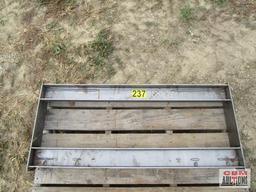 Heavy Duty Weld On Skid Steer Backing Attachment Plate