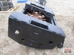 Skid Steer Sheeps Foot Rolling Soil Compactor